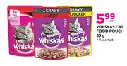 Whiskas Cat Food Pouch-85g Each