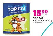 Top Cat Cat Food-820g
