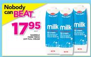 Nammilk Farm Fresh UHT Full Cream-Each
