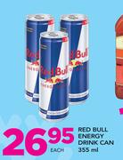 Red Bull Energy Drink Can-355ml Each