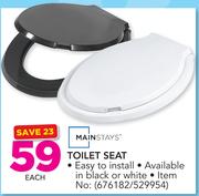 Mainstays Toilet Seat-Each