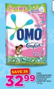 Omo Handwashing Powder With Touch Of Comfort bag-1.8Kg