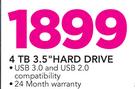 Seagate 4TB 3.5" Expansion Hard Drive