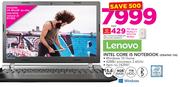 Lenovo Intel Core i5 Notebook IDEAPAD 100-Each On My Gig 3 + R216 LTE Modem
