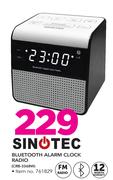 Sinotec Bluetooth Alarm Clock Radio CRB-3368W