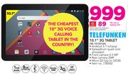 Telefunken 10.1" 3G Tablet TEL-1013GIQA-On My Meg 500