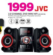 JVC 2.0 Channel DVD Mini HiFi MX-DN100