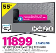 Samsung 55" Curved FHD Smart LED TV 55K6500