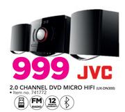 JVC 2.0 Channel DVD Micro HiFi UX-DN300