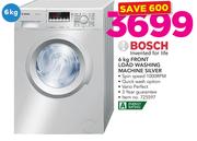Bosch 6Kg Front Load Washing Machine Silver