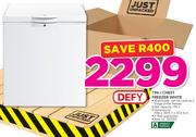 Defy 196Ltr Chest Freezer White