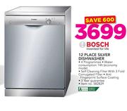 Bosch 12 Place Silver Dishwasher