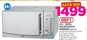 Defy 34Ltr Grill Microwave Mirror DMO343