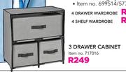Mainstays 3 Drawer Cabinet