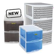 Addis Deco Slimline 2 Drawer Unit-Each