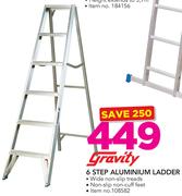 Gravity 6 Step Aluminium Ladder