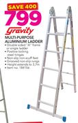 Gravity Multi-Purpose Aluminium Ladder
