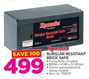 Xpanda Burglar Resistant Brick Safe