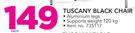 Tuscany Black Chair-Each