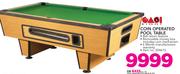Easi Eight Coin Operated Pool Table