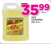 Ole Cooking Oil-2.5Ltr Each