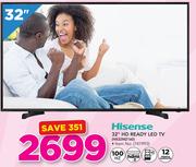 Hisense 32" HD Ready Led TV HX32M2160