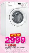 Bosch 6 Kg White Front Load Washing Machine WAB16061ZA