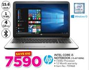 HP Intel Core i5 Notebook 15-Ay100NI