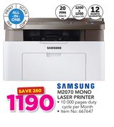Samsung M2070 Mono Laser Printer