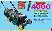Trimtech 6HP lawnmower Combo FT6COMB Includes Replacement Blade & 500ml Oil & 5Ltr Fuel Container