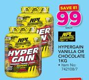 NPL Hypergain Vanilla Or Chocolate-1Kg Each