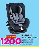 Safeway Moto X1 Car Seat