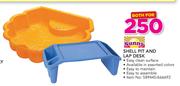 Sunny Shell Pit And Lap Desk