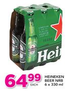 Heineken Beer NRB-6 x 330ml Each