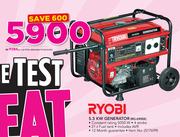 Ryobi 5.5KW Generator RG-6900K