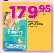 Pampers Active Baby Assorted