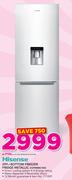Hisense 299Ltr Bottom Freezer Fridge Metallic H299BME-WD