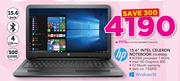 HP 15.6" Intel Celeron  Notebook 15-AY032