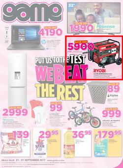 Game Botswana : We Beat The Rest (21 Sep - 27 Sep 2017), page 1