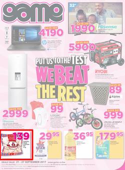 Game Botswana : We Beat The Rest (21 Sep - 27 Sep 2017), page 1