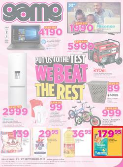 Game Botswana : We Beat The Rest (21 Sep - 27 Sep 2017), page 1