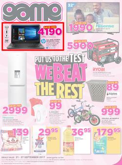 Game Botswana : We Beat The Rest (21 Sep - 27 Sep 2017), page 1