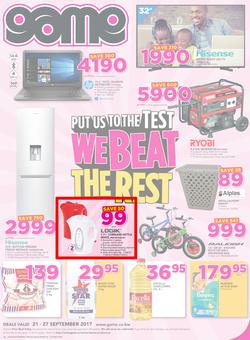 Game Botswana : We Beat The Rest (21 Sep - 27 Sep 2017), page 1