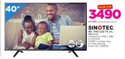 Sinotec 40" FHD LED TV STL-40F1A11A