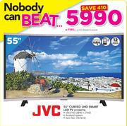 JVC 55" Curved UHD Smart LED TV LT-55N776