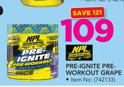 NPL Pre-Ignite Pre Workout Grape-150g