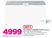 Defy 530Ltr Chest Freezer White DMF456