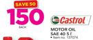 Castrol Motor Oil SAE 40-5Ltr