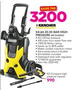 Karcher K4-64 20-30 Bar High Pressure K4 Classic
