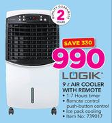 Logik 9Ltr Air Cooler With Remote